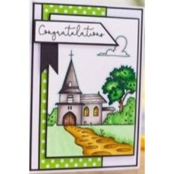 Crafters Companion Lee Holland designs 2 pack "On Your Special Day" and "Village - Picture 6 of 6